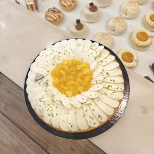 Tarte mangue & vanille