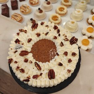 Tarte praliné pécan & vanille